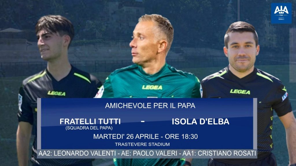 amichevole per il papa 1