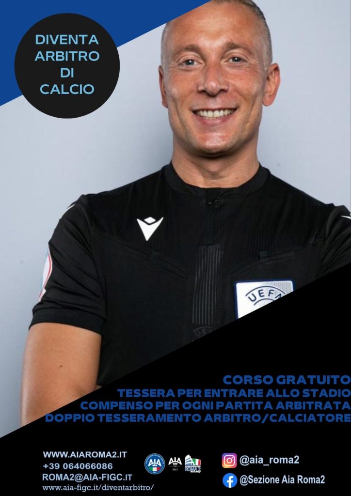 Iscriviti al nostro corso arbitri! Leggi la news per capire come fare! Ti aspettiamo!