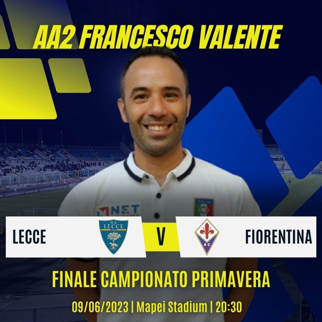 FINALE CAMPIONATO PRIMAVERA, C'è FRANCESCO VALENTE 1 valente finale primavera 2022 2023 1